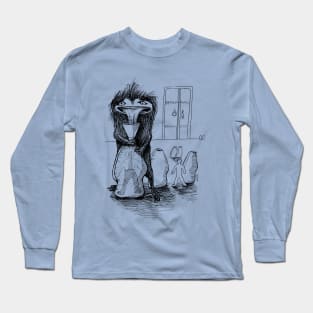 God creating man Long Sleeve T-Shirt